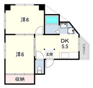 都ハイツの間取り画像