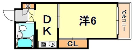 ドルフ西岡本の間取り画像