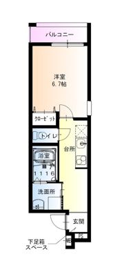 フジパレス阪急武庫之荘駅西3番館の間取り画像