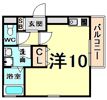 アミティハイツ A棟の間取り画像