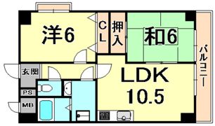 クリエイティブ・H・セントラルの間取り画像