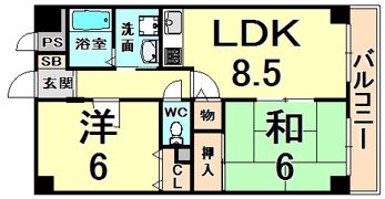 セレナール林の間取り画像