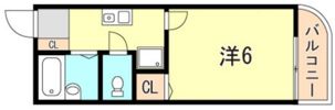 アリュール学院前3の間取り画像