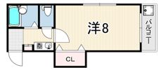プチエミナール1の間取り画像
