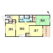 ハイツ永井の間取り画像