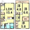 AZALEAの間取り画像
