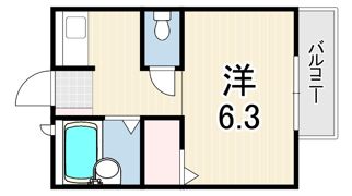 アーバンライフ塚口の間取り画像