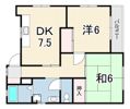 サンハイツ2の間取り画像