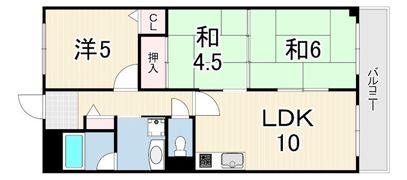 ヴェルテスIKEMOTOの間取り画像