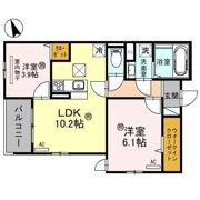 BONHEUR明石の間取り画像