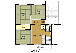 明舞北 2号棟の間取り画像