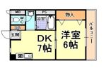 ミレニアム芦屋の間取り画像