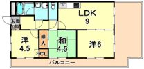 コスモ甲南町PARTI2の間取り画像