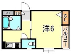 ヴェルビュ桜町の間取り画像
