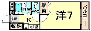 シティメゾン塚口の間取り画像