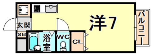 ハイツアジュレの間取り画像