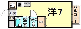 ハイツアジュレの間取り画像