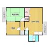 宮川荘の間取り画像