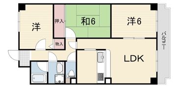 ロイヤルシャトー門戸の間取り画像