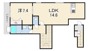 フォート本山中町の間取り画像