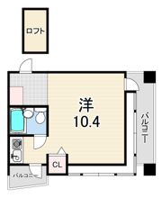 ベルトピア芦屋2の間取り画像