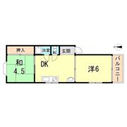 ハイムヨシダの間取り画像