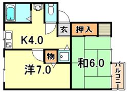 ソファレ菊水の間取り画像
