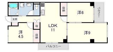 ハイツセピアの間取り画像