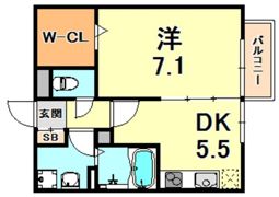 エル・セレーノ灘岩屋の間取り画像