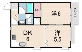 サンパレス21夙川東の間取り画像
