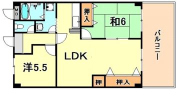 ハイムアゼーリアの間取り画像