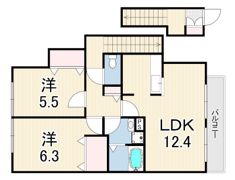 ソシアの間取り画像