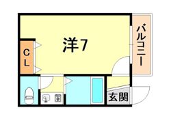 ラ・メゾンダイコクの間取り画像