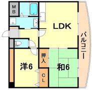 フェリスメンテ・狩口台の間取り画像