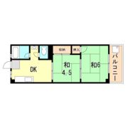 酒井マンションの間取り画像