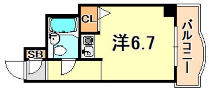ダイアパレス新神戸の間取り画像