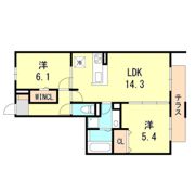 和庵の間取り画像