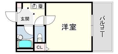 メゾンドピュアの間取り画像