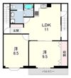隆商2の間取り画像