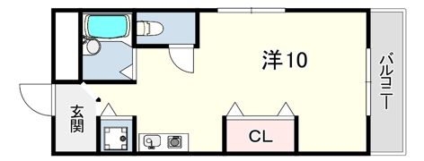 プレジデント武庫之荘の間取り画像
