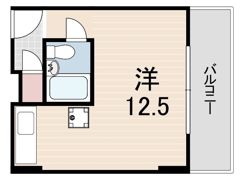 カサベラエステ三宮の間取り画像