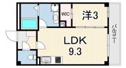 ルクス西宮北口の間取り画像