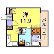 リーガル神戸三宮山手の間取り画像