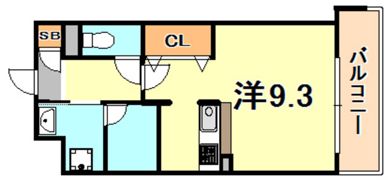 ルミエール兵庫の間取り画像