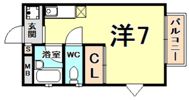 プレミール西宮北口の間取り画像