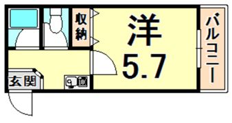 プチハウス仁川の間取り画像