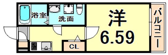 プレステージスクエアの間取り画像