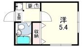 ハセガワマンションの間取り画像