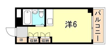 アルビオン西明石の間取り画像