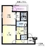 フジパレス南武庫之荘1番館の間取り画像